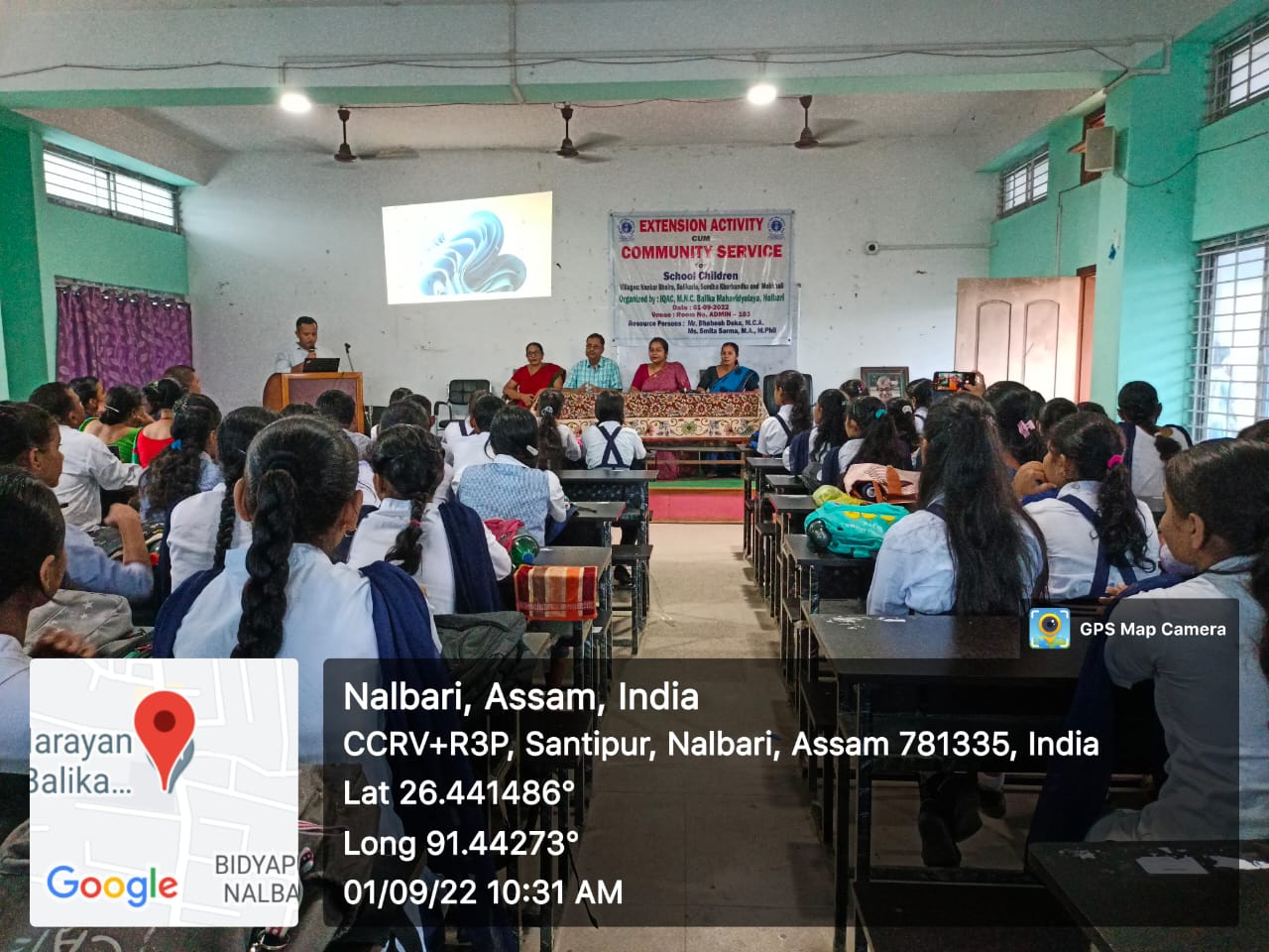 EXTENSION  ACTIVITY CUM COMMUNITY SERVICE WITH SCH